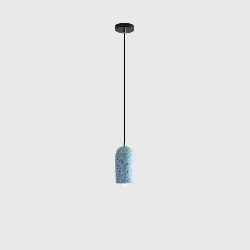 Afralia™ Terrazzo LED Pendant Lamp: Nordic Modern Style for Home, Bar, and Cafe Lighting.