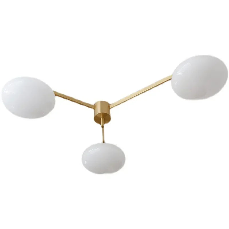 Afralia™ Medieval Black/Gold Lustre Copper Ceiling Light LED G9 Modern Fixture