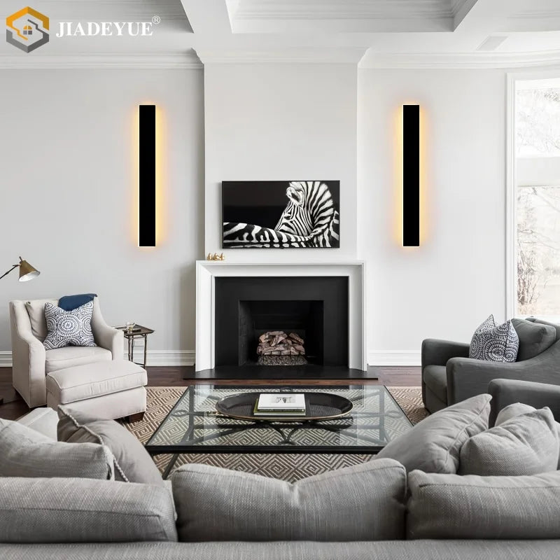 Afralia™ Outdoor LED Wall Lamp for Balcony Garden Garage Courtyard Decoration Lighting