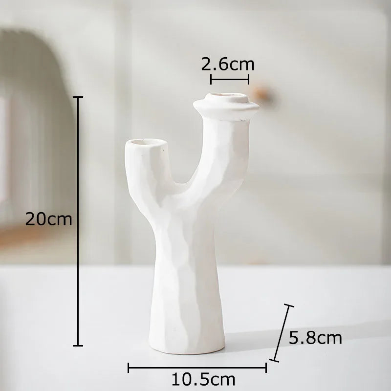 Afralia™ Ceramic Tree Branch Vase for Aesthetic Room Decor