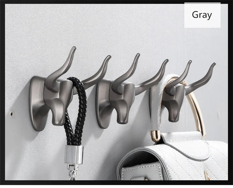 Afralia™ Antique Aluminum Robe Hook for Bathroom Accessories and Clothes