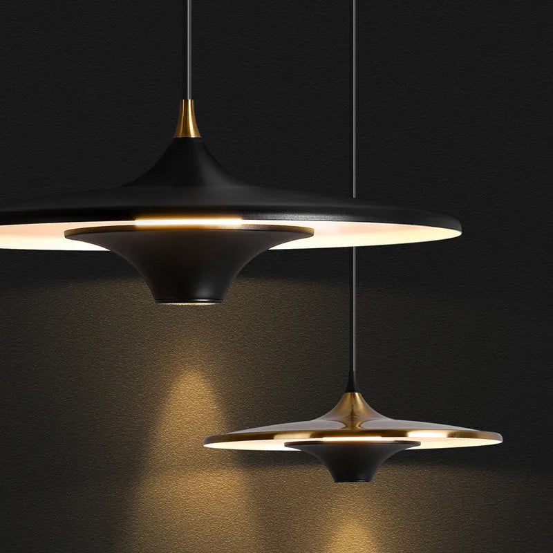 Nordic UFO LED Pendant Light by Afralia - Designer Spotlight for Home Decor & Bedroom