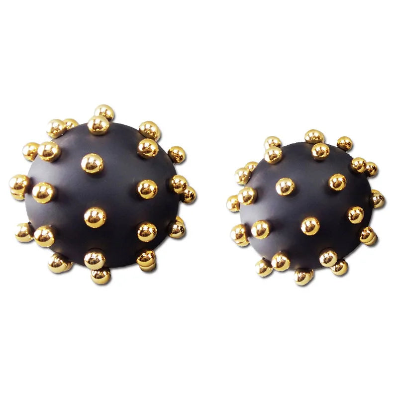 Afralia™ Matte Ball Ornament: Aesthetic Resin Craft for Stylish Home Decor & Gifting