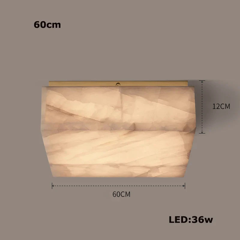 Afralia™ Spanish Mica Ceiling Light for Elegant Dining Room Decor