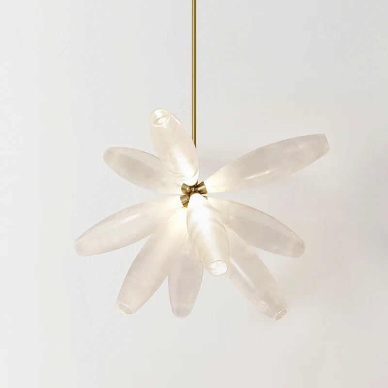 Afralia™ Elegant Glass LED Pendant Light for Living, Dining, Bedroom, Bar - Nordic Minimalist Design