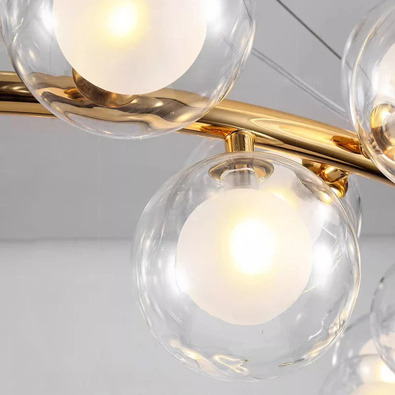 Afralia™ Modern LED Pendant Chandeliers for Indoor Living Room & Dining Room Lighting