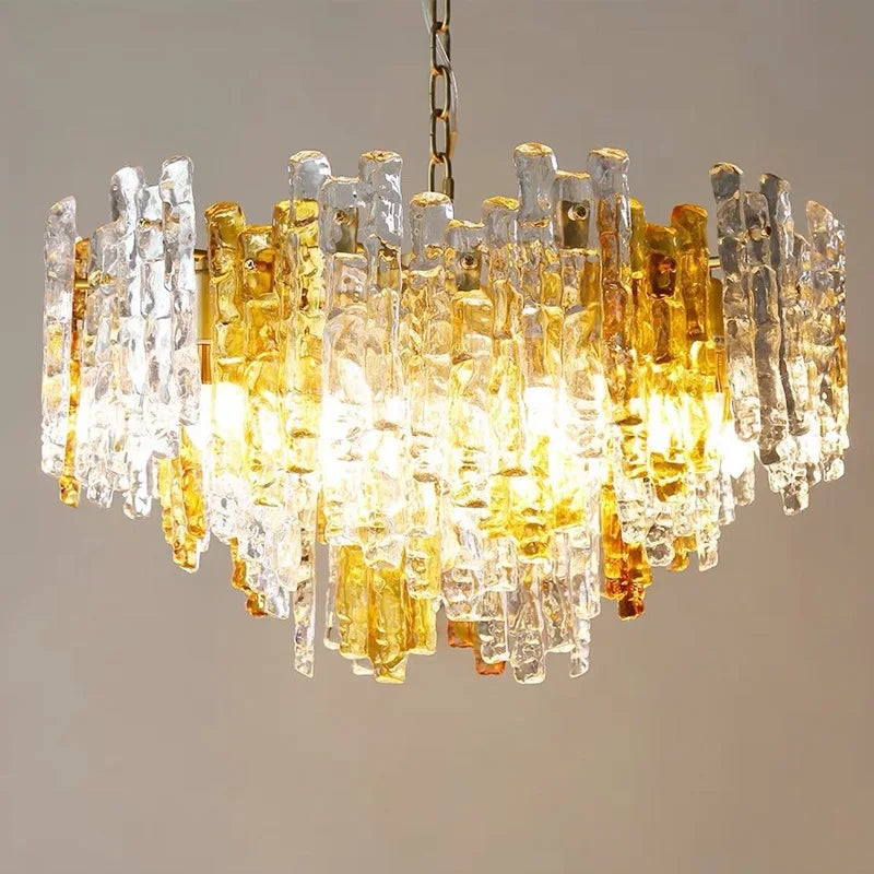 Afralia™ Modern Luxury LED Chandelier Pendant Ceiling Light for Home Decor
