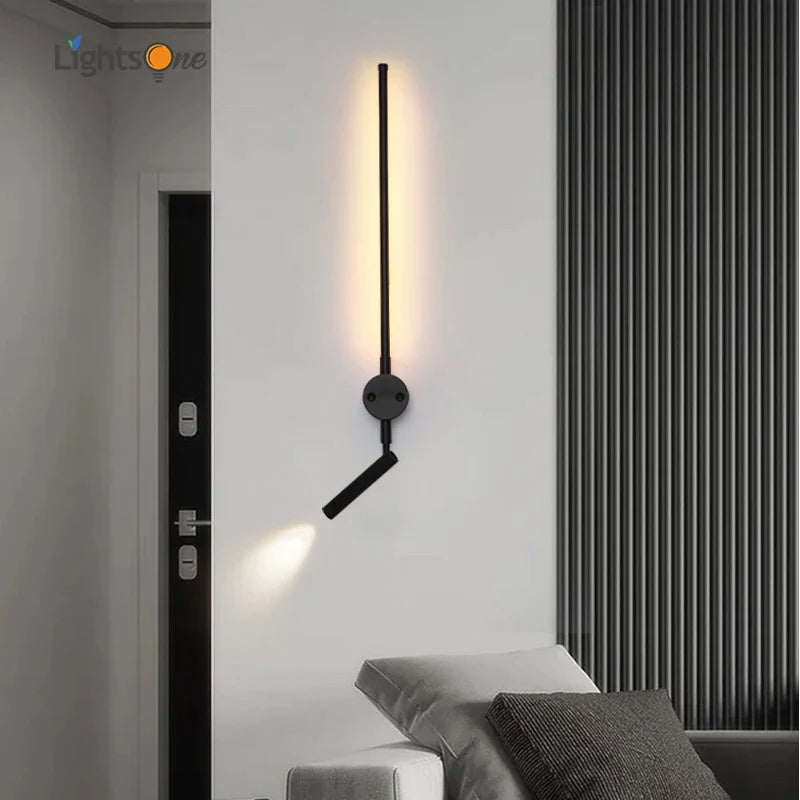 Afralia™ Nordic Minimalist Wall Light with Switch for Bedroom and Aisle Reading