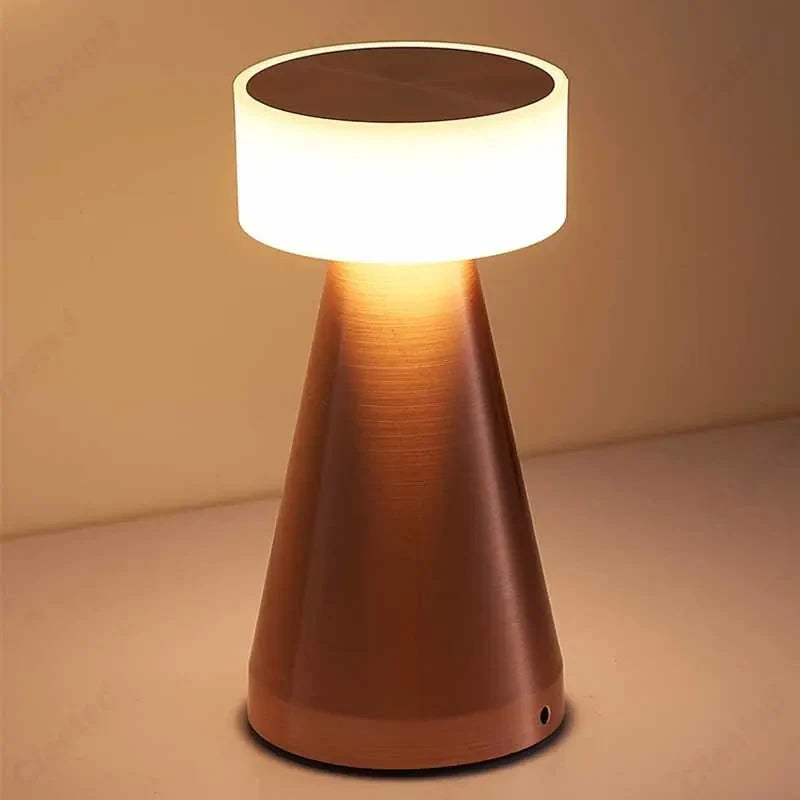 Afralia™ LED Bar Table Lamp: USB Rechargeable Touch Sensor Night Light