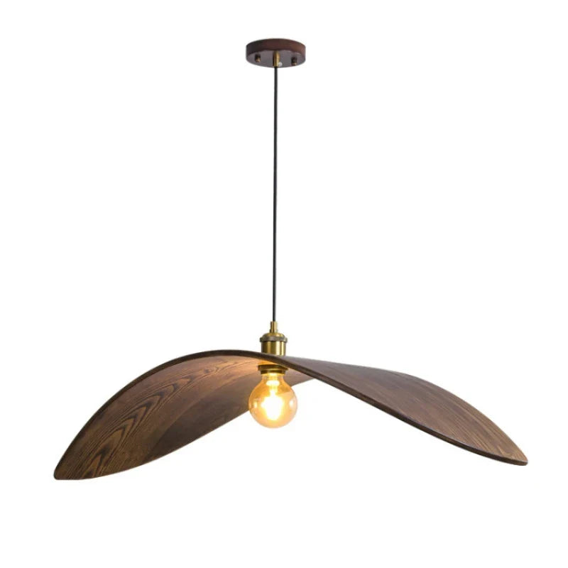 Afralia™ Seagull Shape Wood Pendant Light, Adjustable Wire, Kitchen/Bar Hanging Lamp