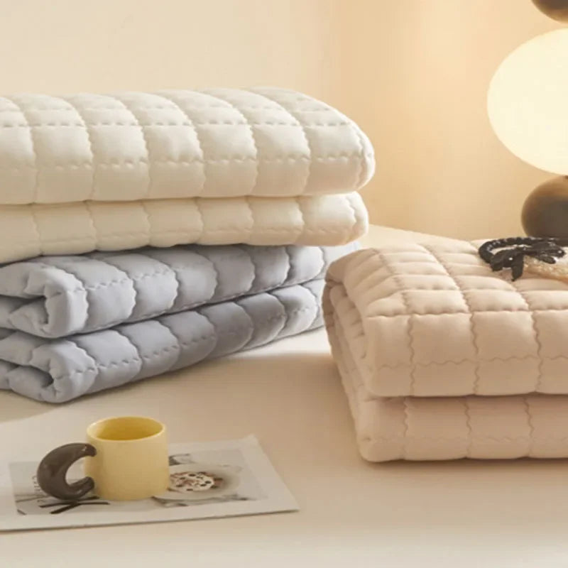 Afralia™ Waterproof Quilted Mattress Topper - Single/Double Size