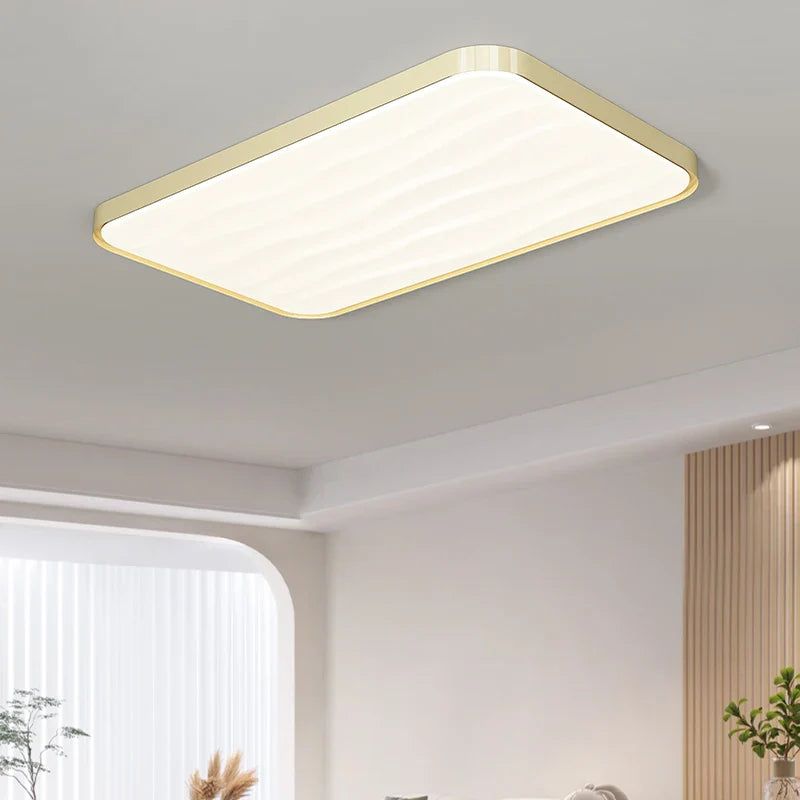 Afralia™ Nordic Modern Ceiling Light for Living Room Bedroom Study with LED Lighting