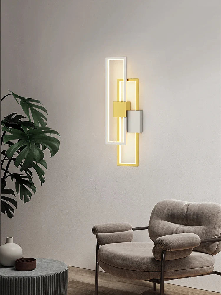 Afralia™ Nordic LED Wall Lamp for Living Room Bedroom Home Decor
