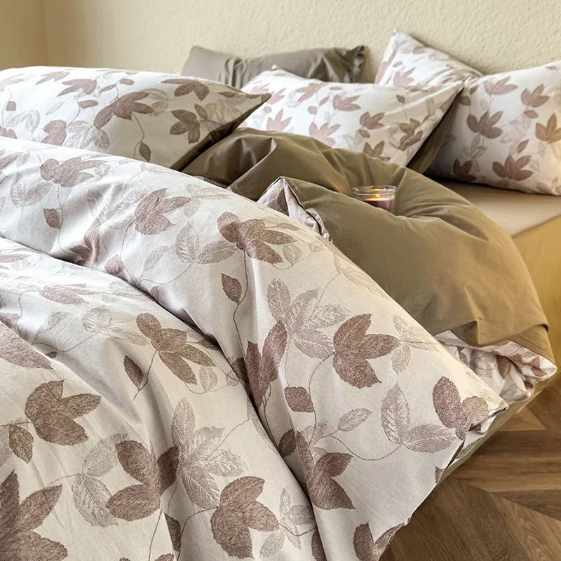 Afralia™ Cotton Three-Layer 3Pcs Bedding Set - Soft, Breathable, and Comfortable