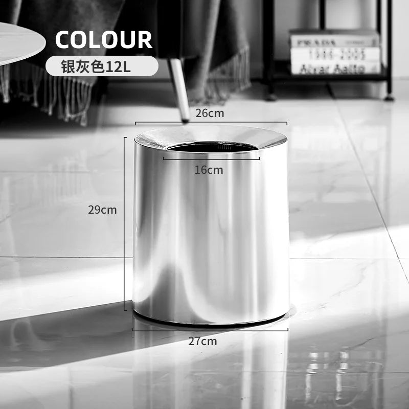 Afralia™ Large Capacity Modern Waste Bins for Home and Kitchen
