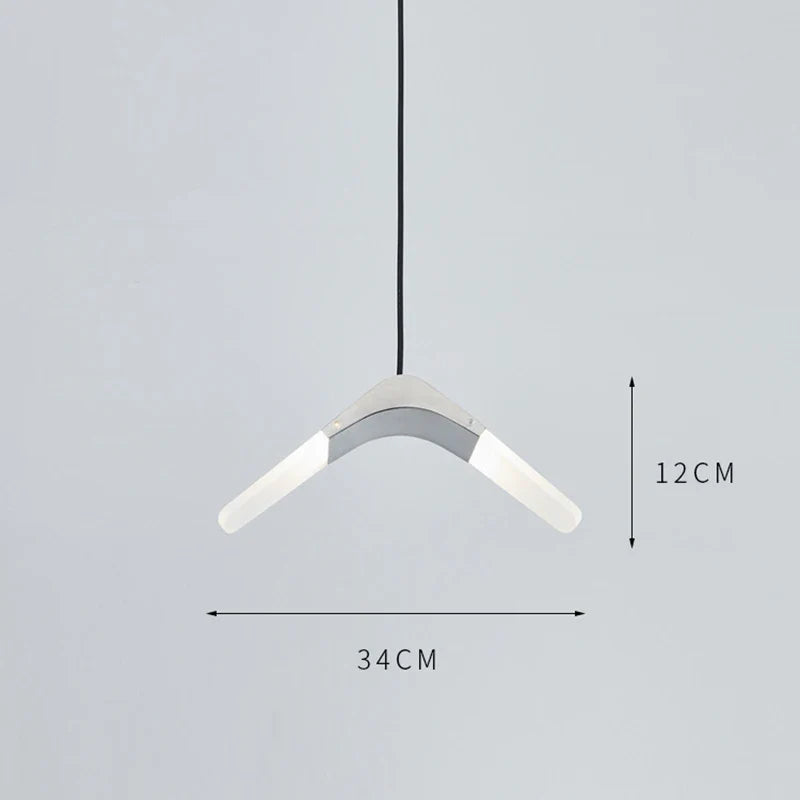Afralia™ Modern LED Chandelier Pendant Light for Dining Room Kitchen Bedroom Bar