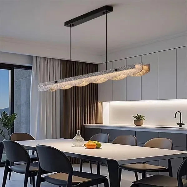Afralia™ Modern Island Glass LED Chandeliers - High-End Luxury Design