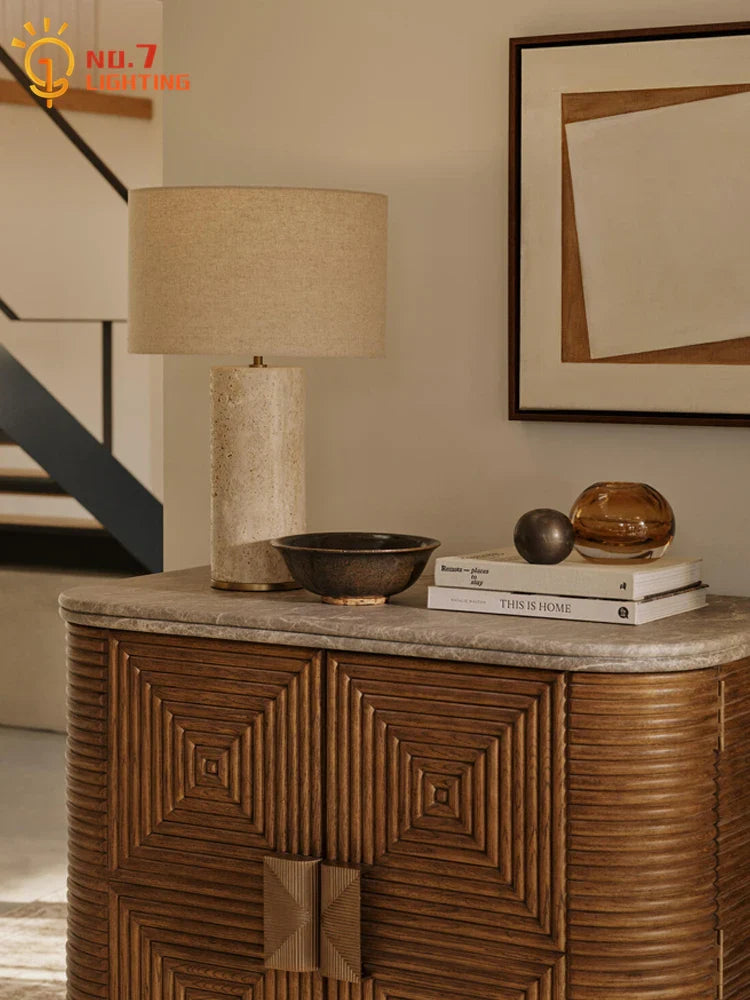 Afralia™ Marble Table Lamp LED E27 Modern Nordic Minimalist Design