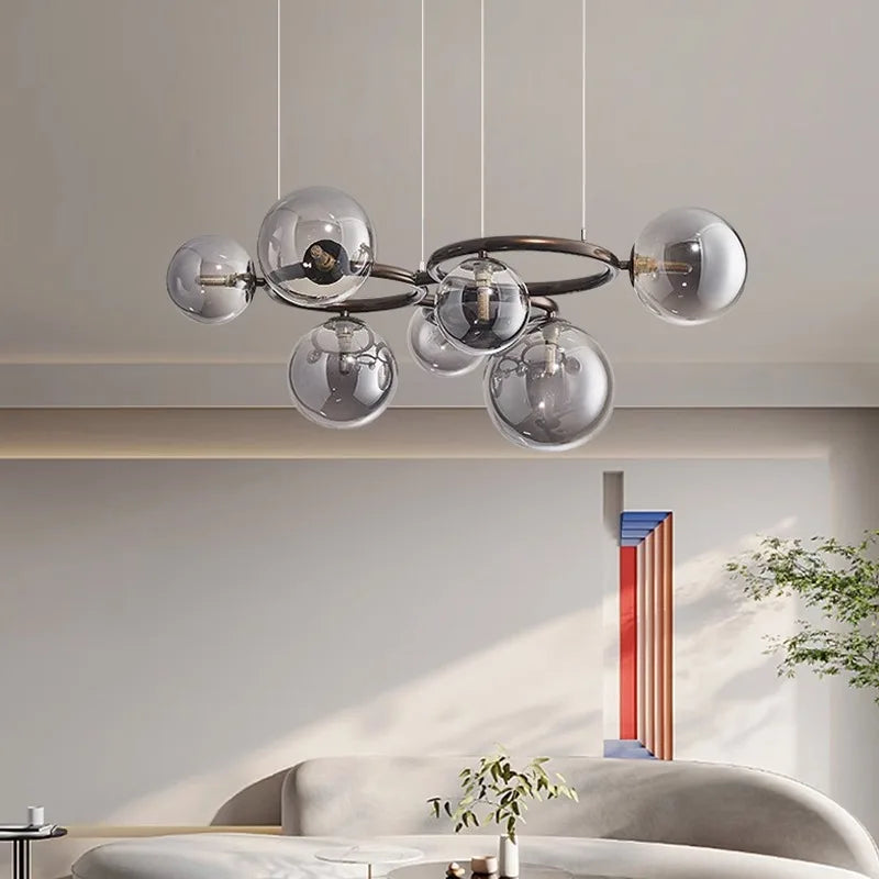 Afralia™ Nordic Dining Room Pendant Light Chandelier for Living Room