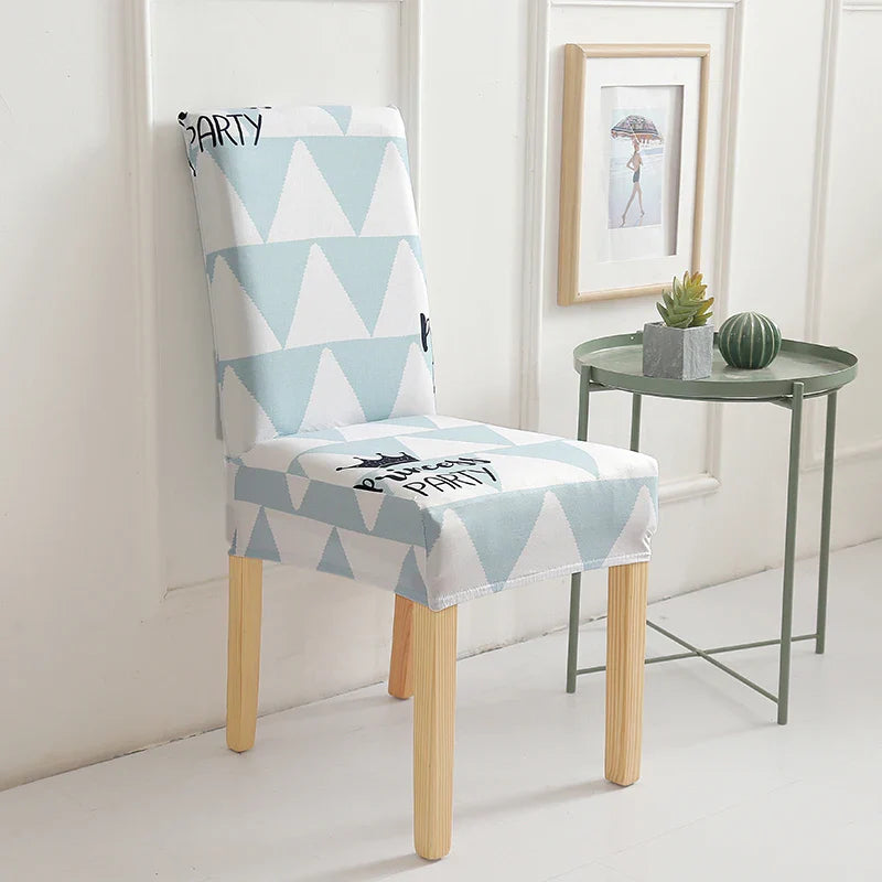 Afralia™ Stretch Print Chair Cover - Elastic Seat Slipcover