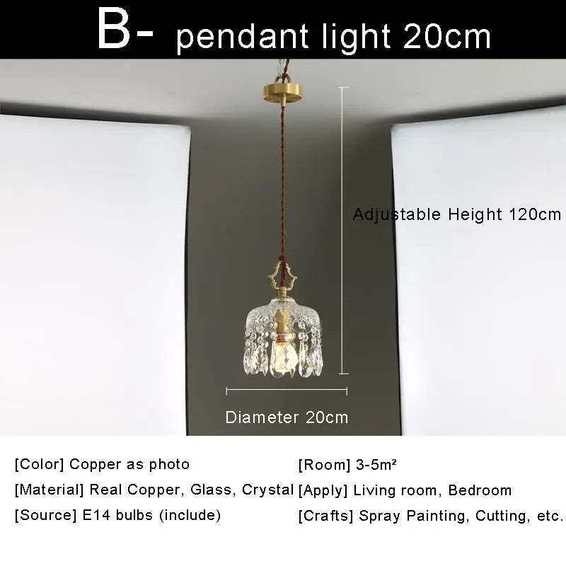 Afralia™ Luxure Crystal Chandelier: Modern Copper Ceiling LED Light Fixture for Living Room