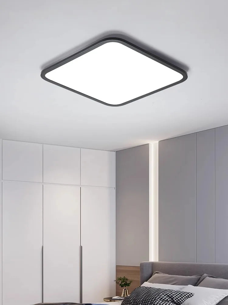 Afralia™ LED Ceiling Lamp: Modern Minimalist Rectangular Design for Living room, Bedroom, Indoor Lighting
