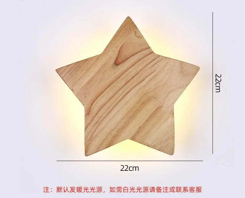 Afralia™ LED Wooden Wall Lights Modern Minimalist Living Room Bedroom Decor