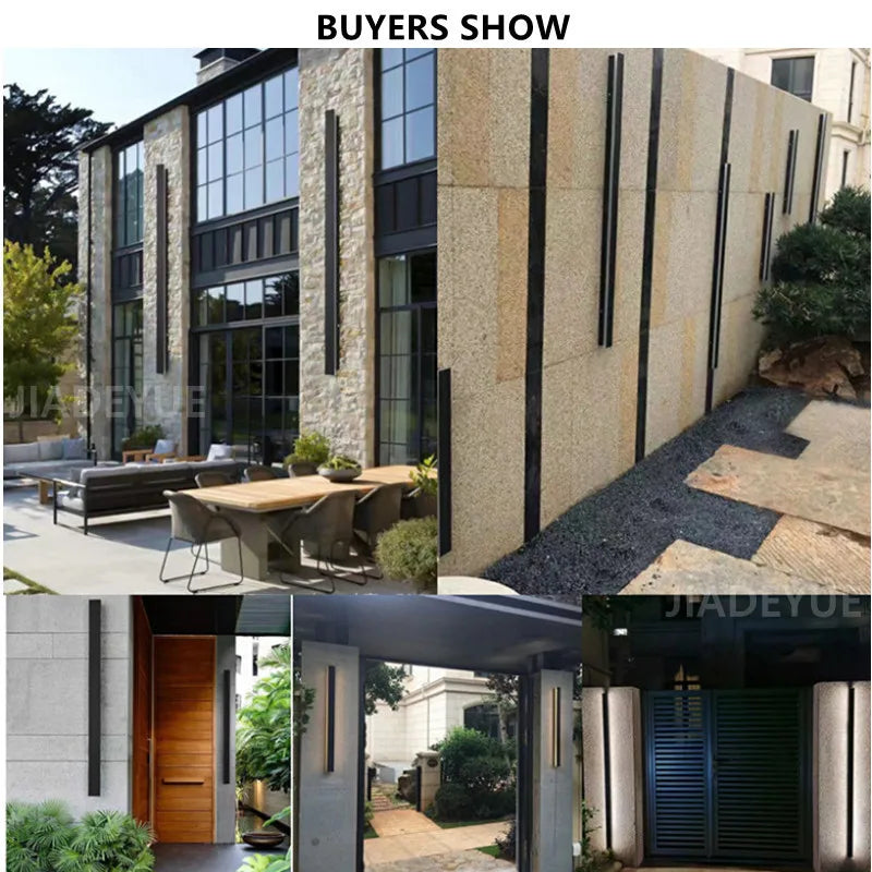 Afralia™ Waterproof LED Wall Light for Outdoor & Indoor Garden, Balcony, Bedroom & Living Room