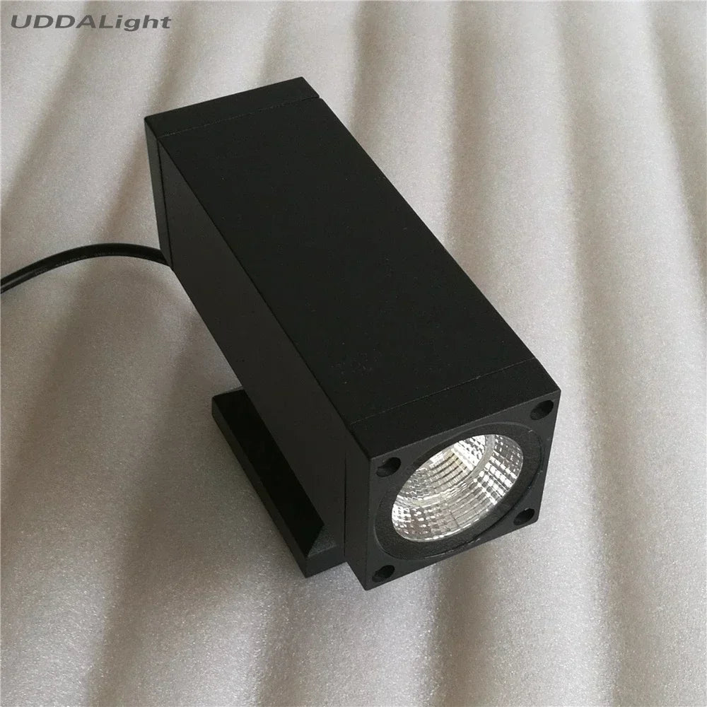 Afralia™ Square LED Outdoor Wall Light - Waterproof Up Down Porch Lamp