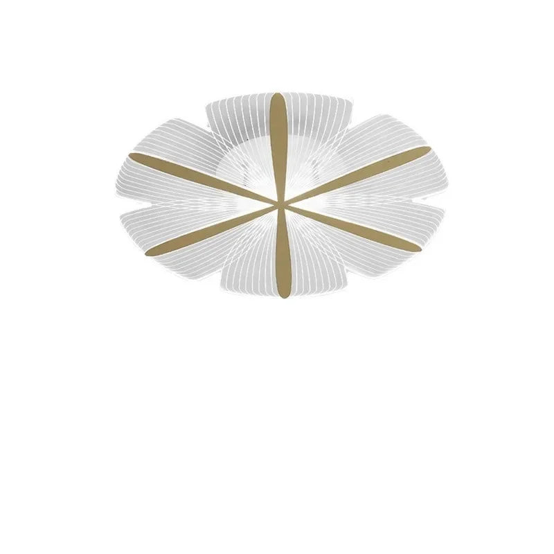 Afralia™ Petal LED Ceiling Lamp: Modern, Simple, & Creative Lighting for Bedrooms & Princess Rooms.