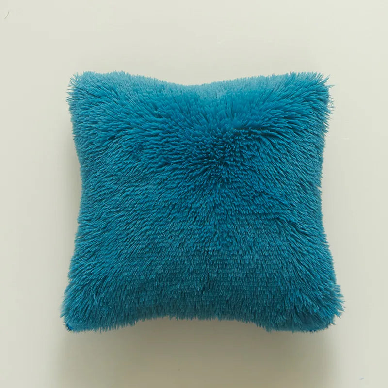 Afralia™ Sea Lion Velvet Body Pillow: Cozy Faux Fur Sofa Decor, 43x43cm Size