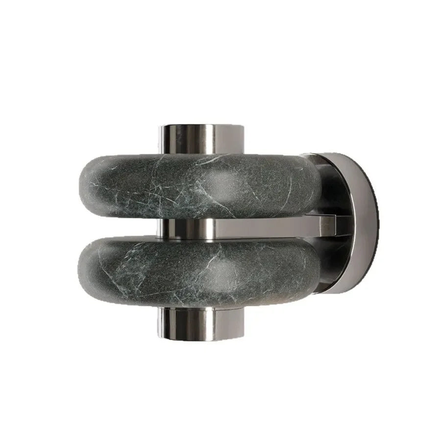 Afralia™ Marble Wall Light LED for Restaurant, Bedhead, Study, Cafe, Corridor - Postmodern Light Luxury