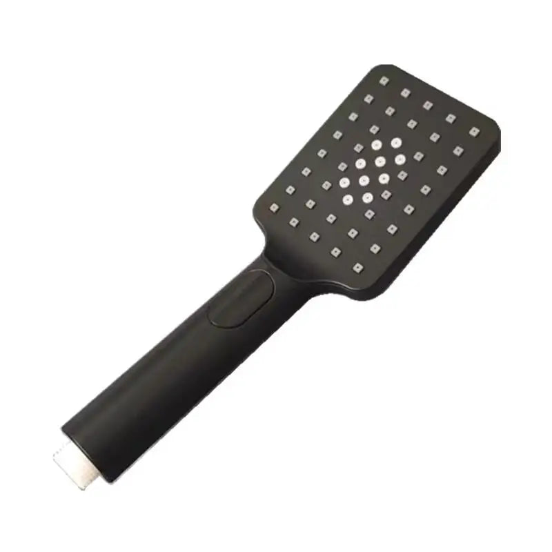 Afralia™ Hand-held Shower Head: High Pressure, Water Saving, Black Bathroom Nozzle