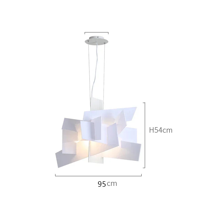 Afralia™ Big Bang Stacking LED Pendant Lamp D65cm/95cm