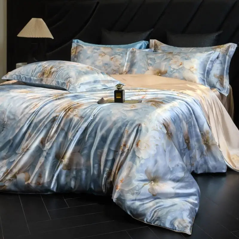 Afralia™ Mulberry Silk Bedding Sets: American Summer Cool and Comfortable Premium Bedsheet Set