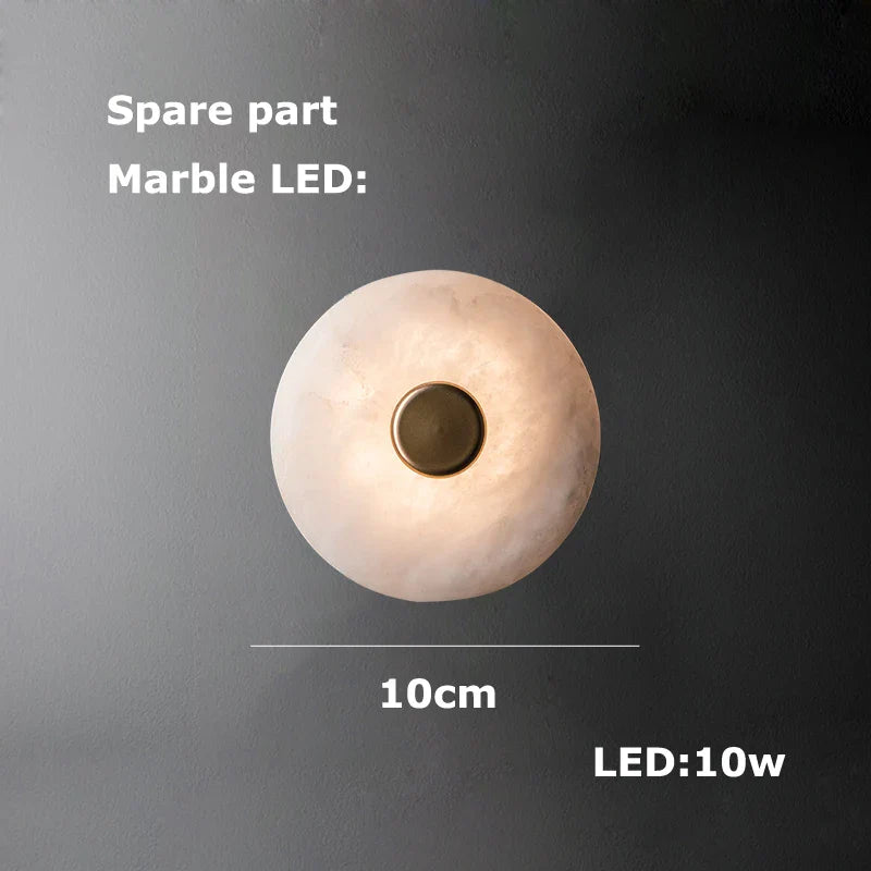 Afralia™ Modern Marble Series High Ceiling Chandelier for Foyer Dining Room