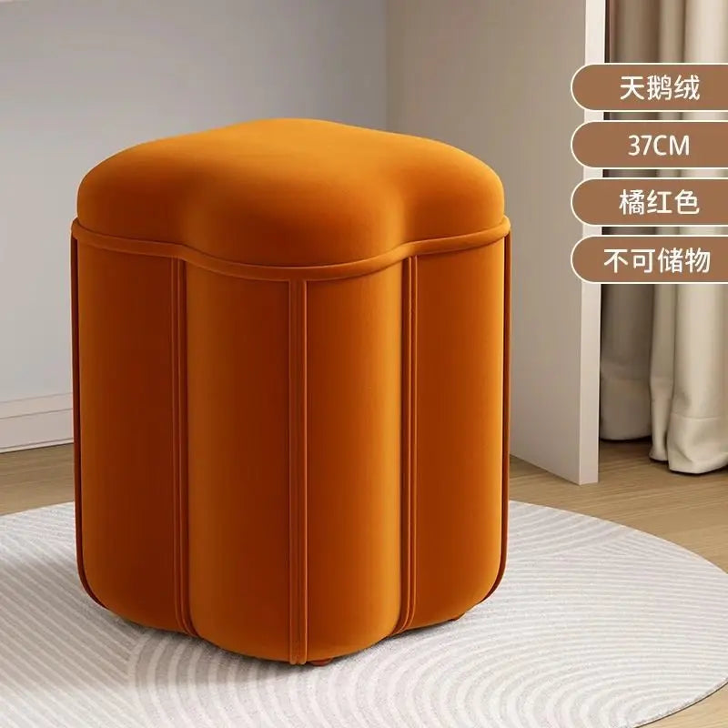 Afralia™ Sensory Storage Clover Makeup Stool