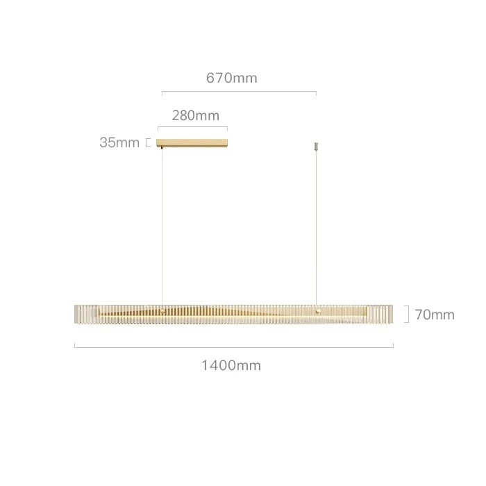 Afralia™ Glass Pendant Light: High-End Minimalist Design for Light Luxury Restaurant & Bar