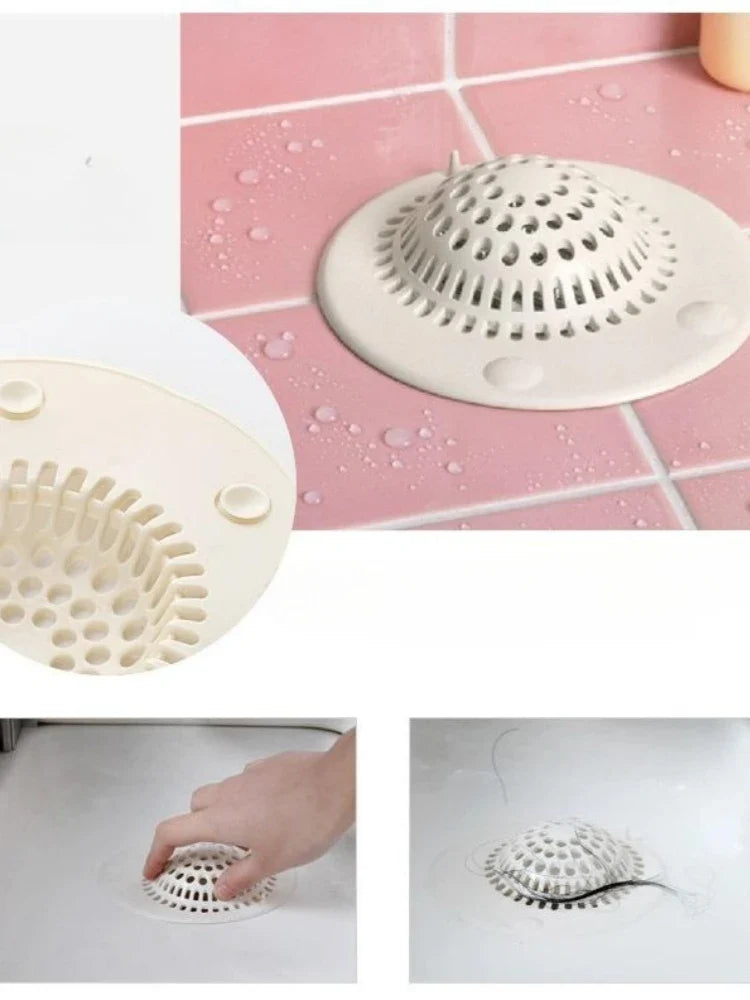 Afralia™ Hair Catcher Drain Strainer for Kitchen Sink and Shower Floor - Bathroom Filter