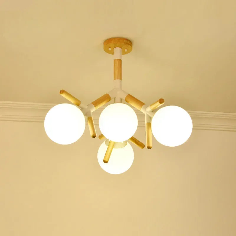 Afralia™ LED Chandelier: Modern Home Decor Hanging Light Fixture for Living Room, Restaurant, Kitchen