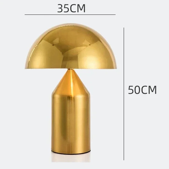 Afralia™ Designer Mushroom Desk Lamp LED Light for Bedroom