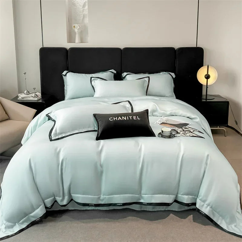 Afralia™ Svetanya 60S Lyocell Bed Linens Set - Twin Queen King Size