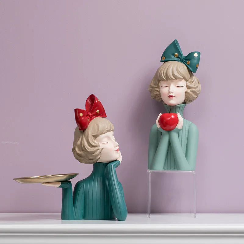 Fairy Figurines for Girls by Afralia™, Room Decor, Dressing Table Statue, Birthday Gift