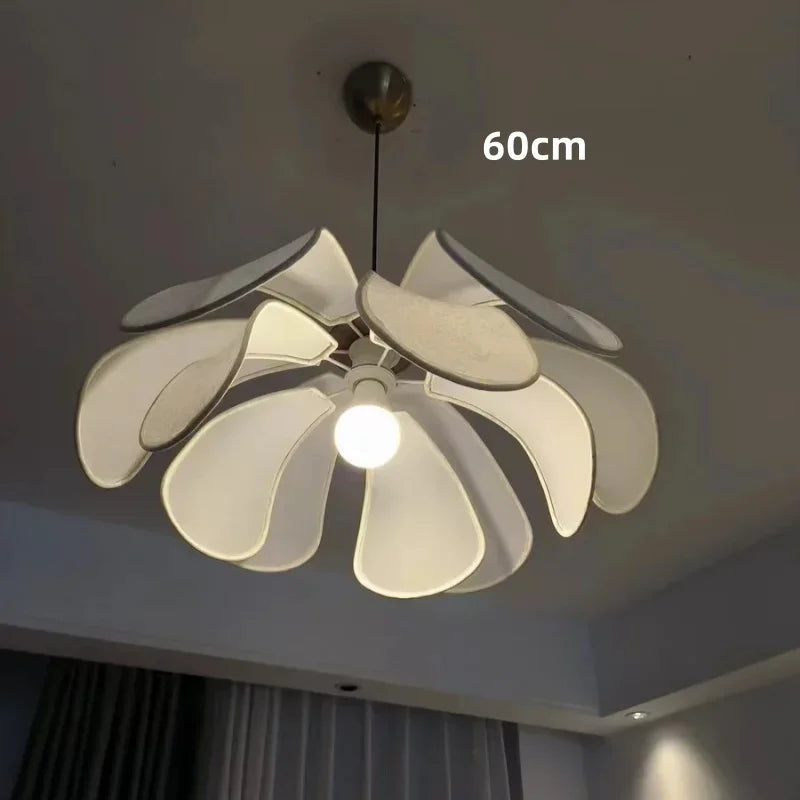 Afralia™ Nordic Creamy E27 LED Pendant Chandelier: French Bedroom Retro Dining Room Lamp