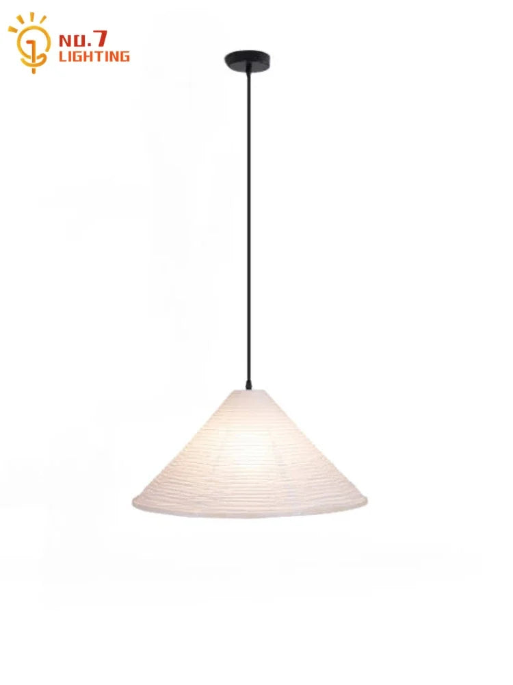 Afralia™ Zen Art Noguchi Akari Pendant Lights LED E27 for Bar Restaurant Homestay