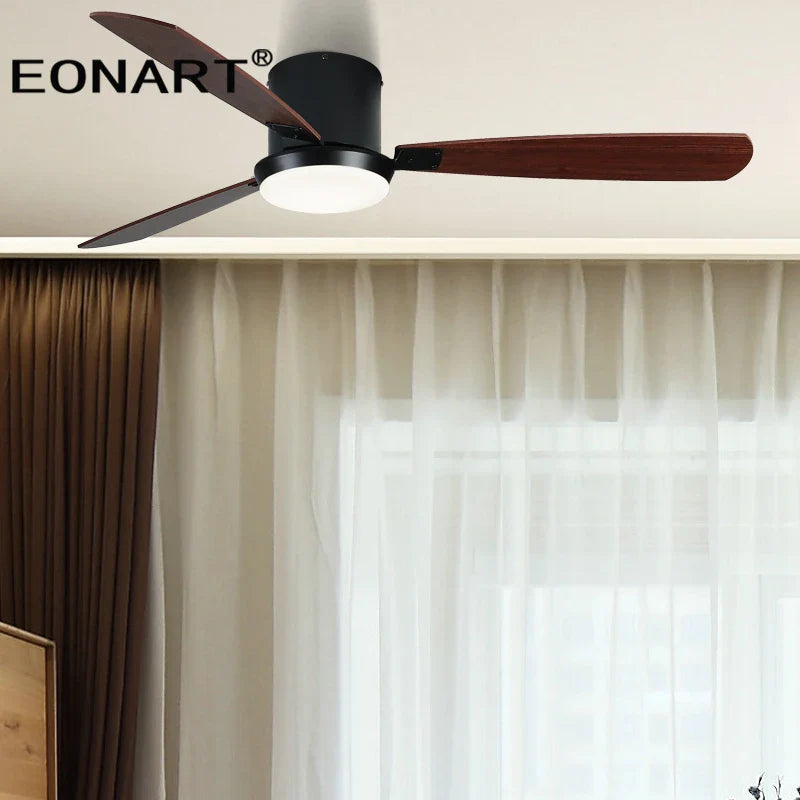 Afralia™ 52" LED Ceiling Fan with Modern Design & Remote Control