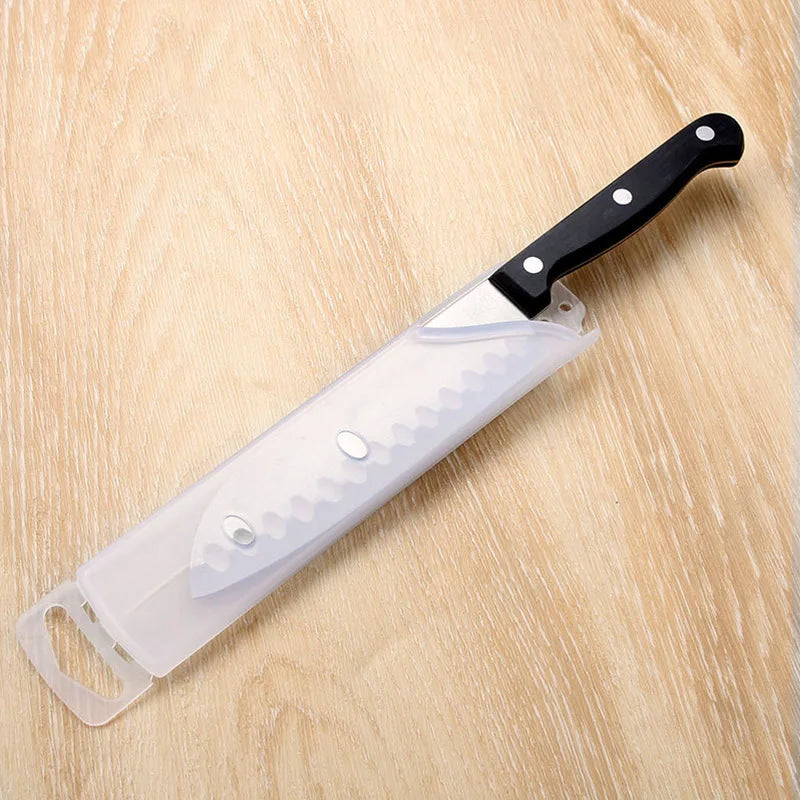 Afralia™ Knife Scabbard: Blade Sleeve for Chef Knives, Bread Knives, Scissors & More
