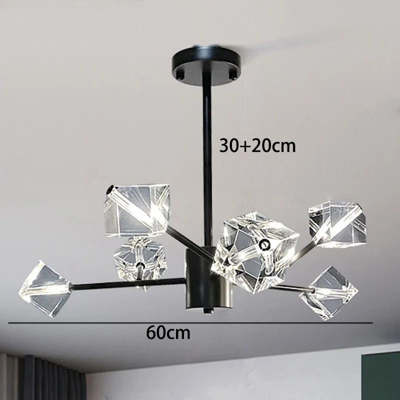Afralia™ Modern Pendant Chandelier for Dining Room Ceiling Lighting