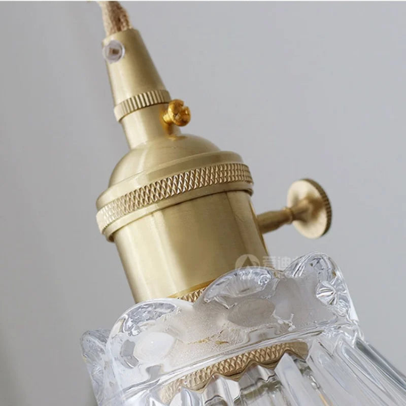 Afralia™ Nordic LED Glass Pendant Light for Modern Interior Decor