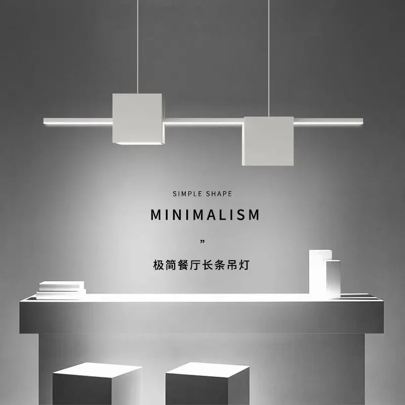 Afralia™ Square LED Chandelier: Modern Home Decor Lighting for Living, Dining & Bedroom